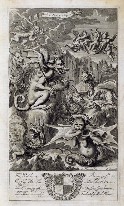 Scene of Hell, illustrasjon fra bok 1 del 3 kapittel 10 av 