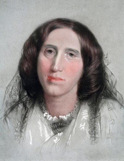George Eliot , engelsk forfatter, 1800-tallet av G Sidney Hunt