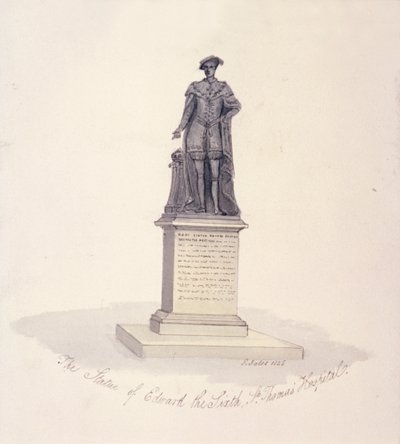 Statue av Edward VI i St Thomas