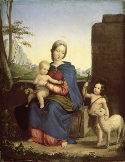 Den hellige familie av Gabor Melegh