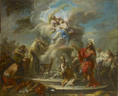 The Sacrifice of Iphigenia, 1749-1750. av Gabriel Francois Doyen