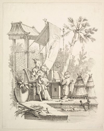 Klokker, ca. 1742. av Gabriel Huquier