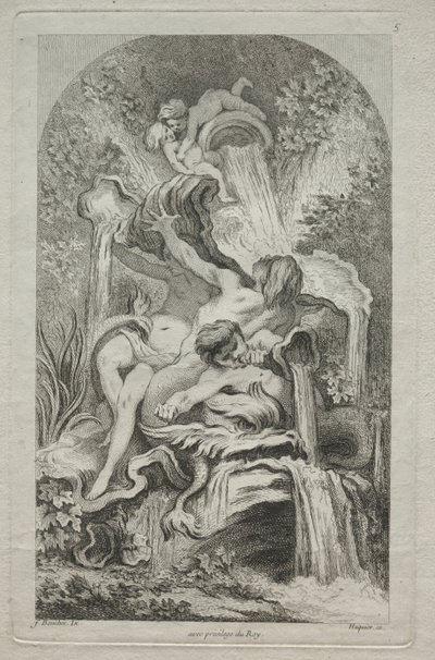 Fontenenes bok: nr. 5, ca. 1736. av Gabriel Huquier