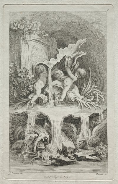 Fontenenes bok: nr. 7 av Gabriel Huquier