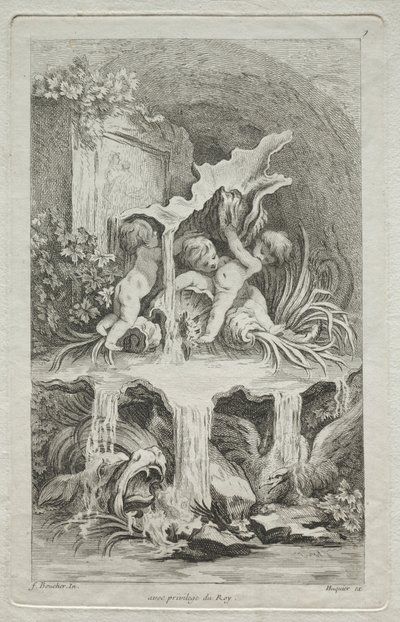 Fontenenes bok: nr. 7, ca. 1736. av Gabriel Huquier