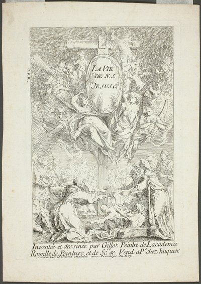 Vår Herre Jesu Kristi liv av Gabriel Huquier