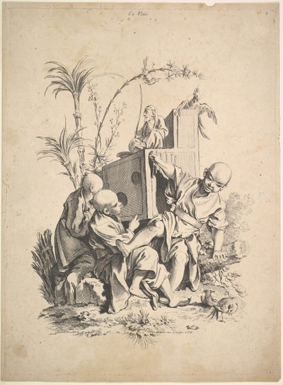 Visjon, 1700-tallet. av Gabriel Huquier