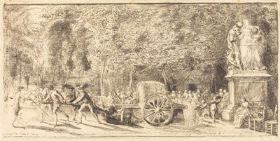 Vanningstønnen [øvre halvdel] av Gabriel Jacques de Saint Aubin
