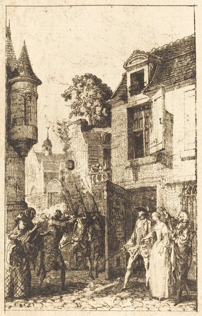 Vi tenker aldri på alt av Gabriel Jacques de Saint Aubin