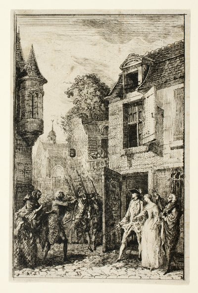 Man tenker aldri på det i det hele tatt av Gabriel Jacques de Saint Aubin