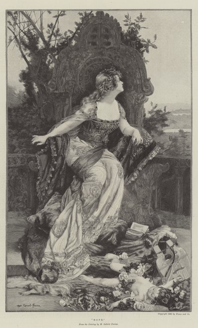 Håp av Gabriel Joseph Marie Augustin Ferrier