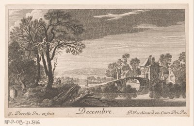 desember desember (tittel på objekt) Tolv måneder (serietittel) av Gabriel Perelle