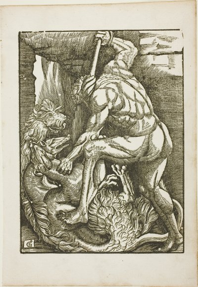 The Labors of Hercules: Å bringe Cerberus fra den nedre verden av Gabriel Salmon