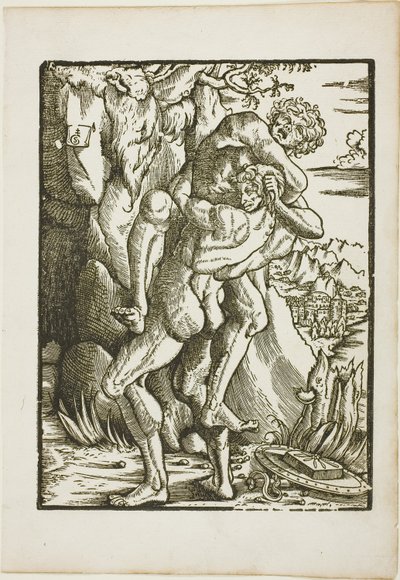 The Labours of Hercules: Hercules and Antaeus av Gabriel Salmon