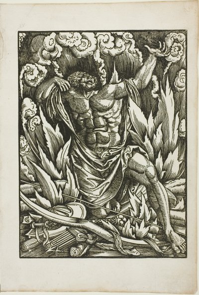 The Labors of Hercules: Hercules on the Pyre av Gabriel Salmon