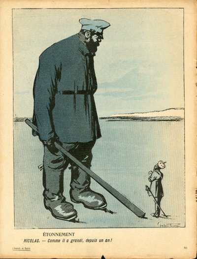 Smørtallerken', nummer 254, Satirisk i farger av Gabriele  Galantara