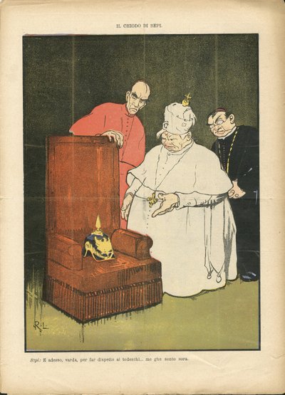 Illustrasjon av Galantara (1865-1937) i L