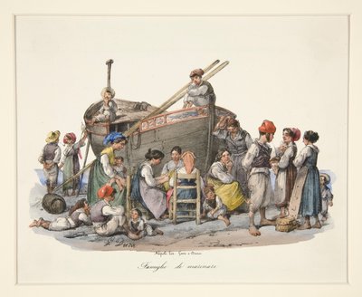 Marinari-familier av Gaetano Dura