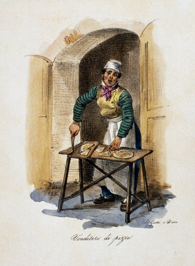 Pizza selger av Gaetano Dura