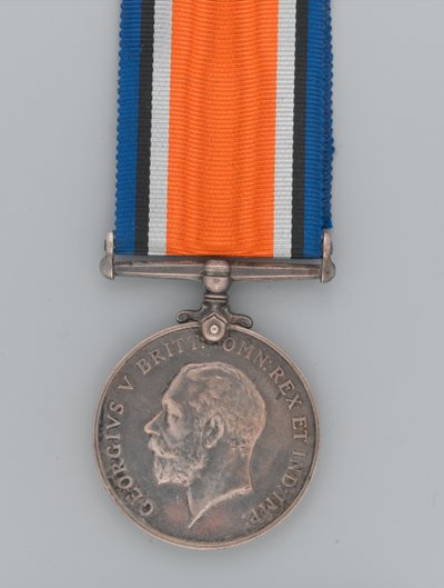 Britisk krigsmedalje 1914-20 tildelt menig Andreya av Gaetano Matteo Monti
