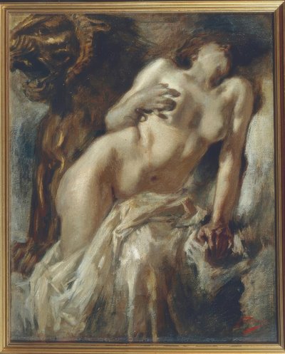 Cleopatra, 1888, av Gaetano Previati
