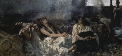 Hasjrøykere av Gaetano Previati