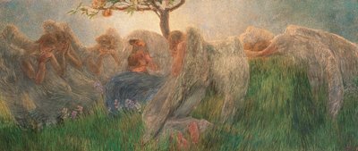 Barsel, 1890-1891. av Gaetano Previati