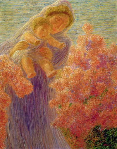 Mor og barn av Gaetano Previati