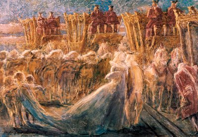 Solkonge av Gaetano Previati