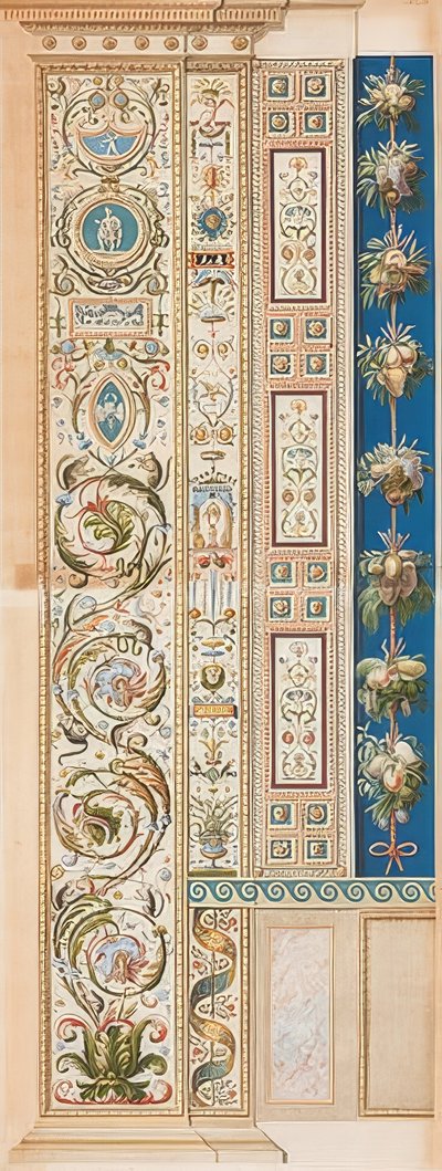Pilaster Loggia IX (pynt) av Gaetano Savorelli