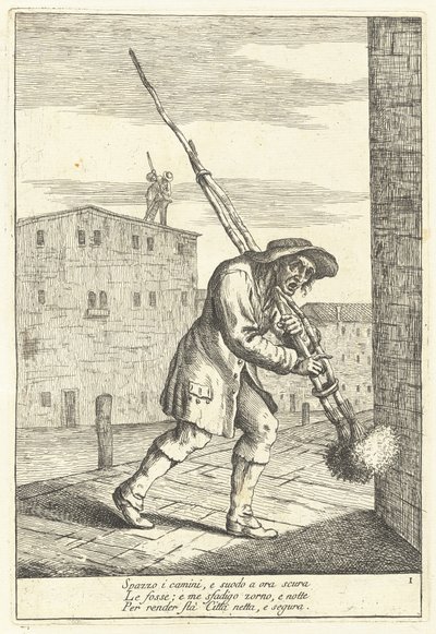 Scoa Camin (skorsteinsfeier) av Gaetano Zompini