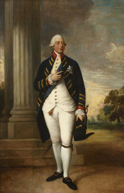 Georg III, ca. 1790 av Gainsborough Dupont