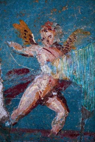 Romersk veggmaleri av Gallo-Roman