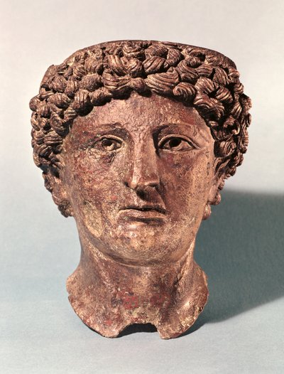 Leder for Apollo, fra Lillebonne (bronse) av Gallo Roman
