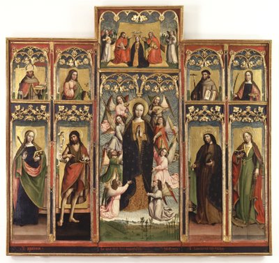 Polyptych of the Assumption of the Virgin, 1493 av Gandolfino da Roreto