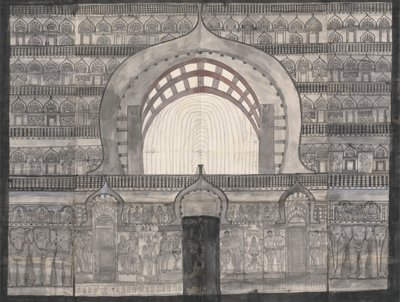 Templet på Ekvera av Gangaram Chintaman Tambat