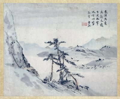 Maleri av Gao Qipei
