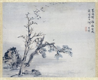 Maleri av Gao Qipei