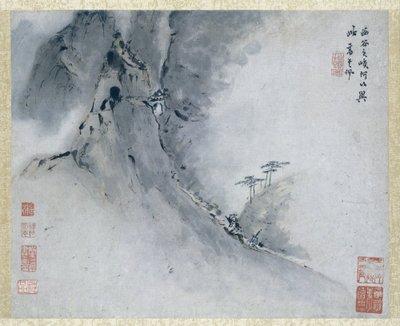 Maleri av Gao Qipei