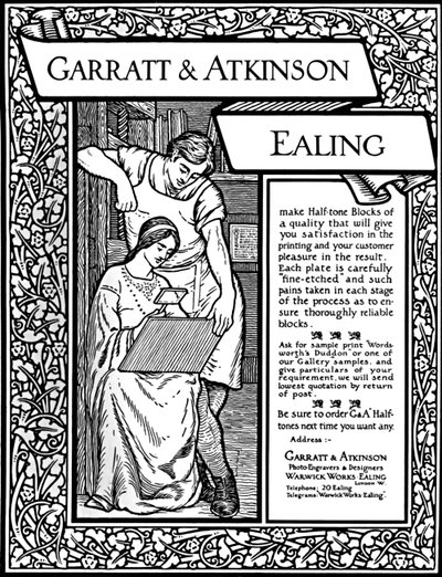 Garratt & Atkinson-annonse, 1907 av Garratt and Atkinson