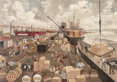 Havnen i Bordeaux av Garrouste Harribey Garrouste Harribey
