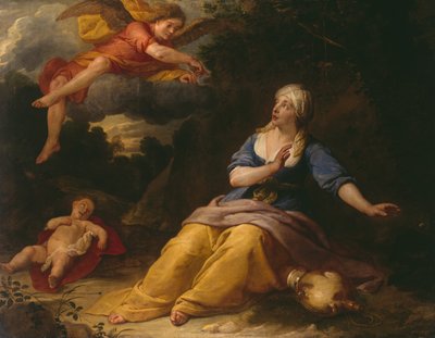 Hagar i ørkenen av Gaspar De Crayer
