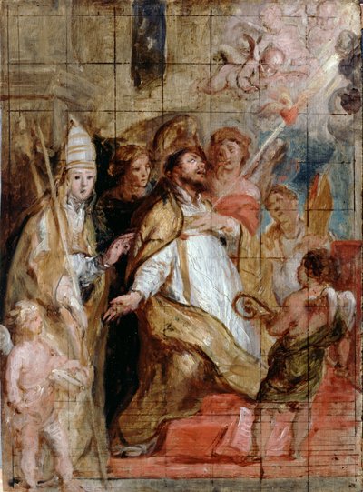 St. Augustin i ekstase av Gaspar De Crayer