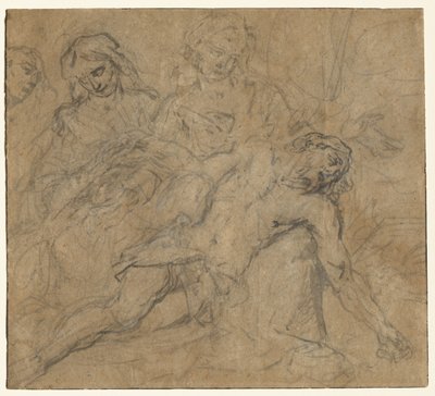 Klagesangen, ca. 1635. av Gaspar De Crayer