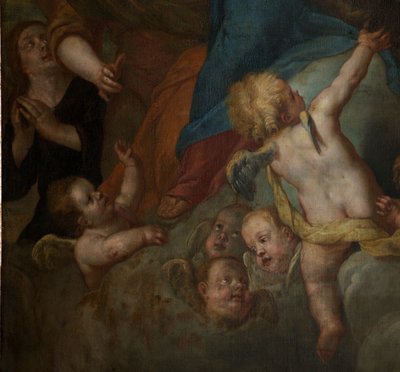 Sognekirke (Sint-Walburgakerk). Maleri. Gaspar de Crayer. 1652 av Gaspar De Crayer