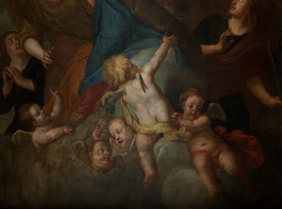 Sognekirke (Sint-Walburgakerk). Maleri. Gaspar de Crayer. 1652 av Gaspar De Crayer