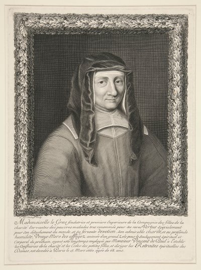 Fru Louise LeGras, født i Marillac av Gaspard Duchange