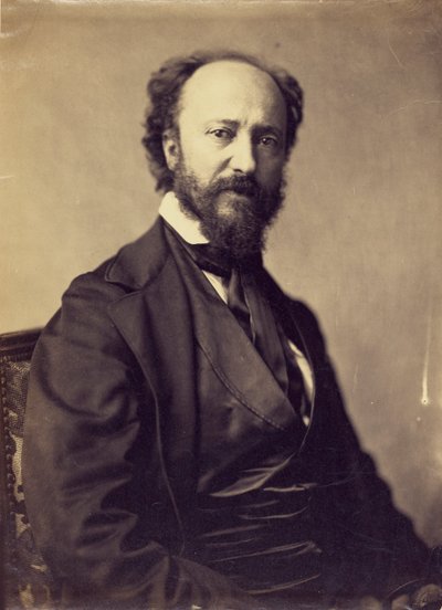 Portrett av Charles Daubigny 1817-1878, 1861-1869. av Gaspard Félix Nadar