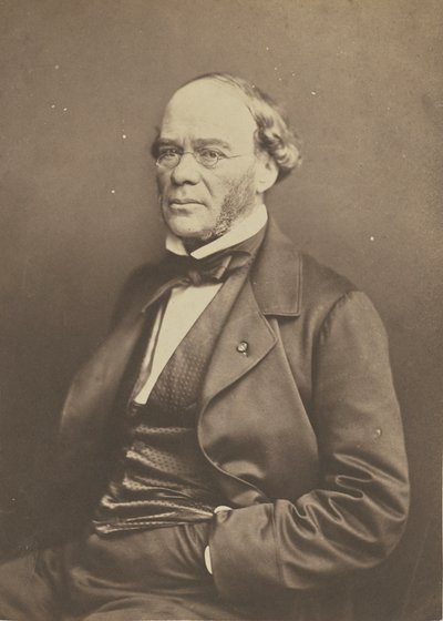 Portrett av komponisten Jacques Fromental Halévy 1799-1862, 1855-1859. av Gaspard Félix Nadar