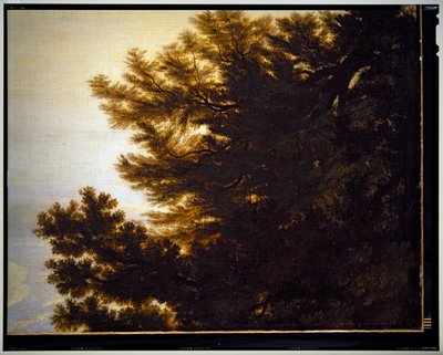 Italiensk pastorallandskap, detalj, udatert av Gaspard Poussin Dughet